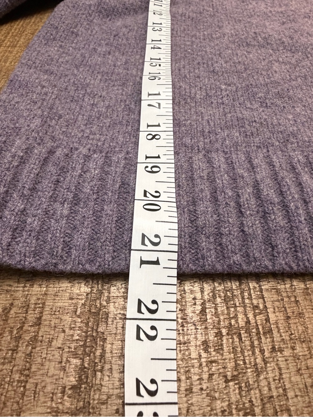 100% Wool Woolrich Half-Zip Fair Isle Sweater - Gray & Lavender - Picture 7 of 7